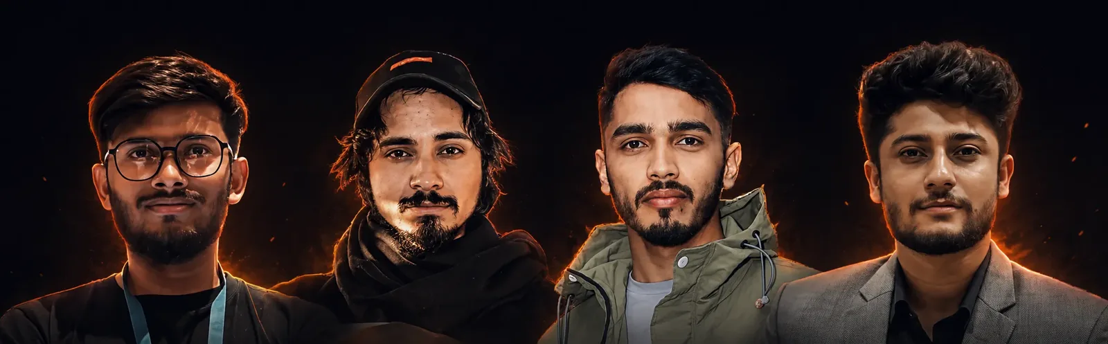 The Ignited Nepal team: Niraj Raut, Hawrry Bhattarai, Keshab Joshi and Arogya Rijal